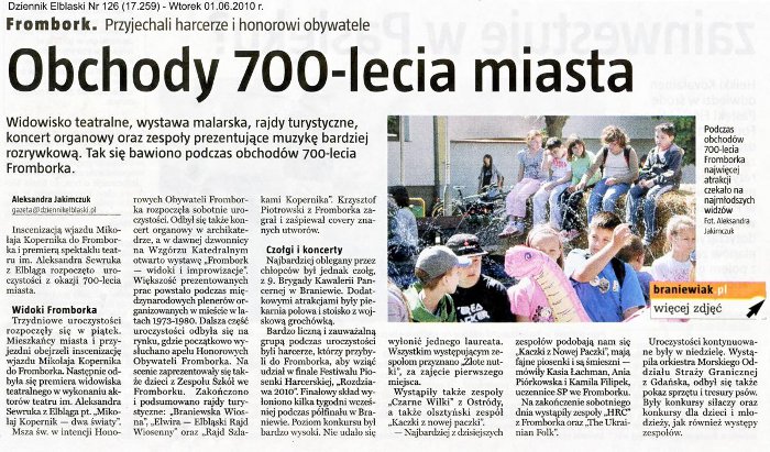 Obchody 700-lecia miasta